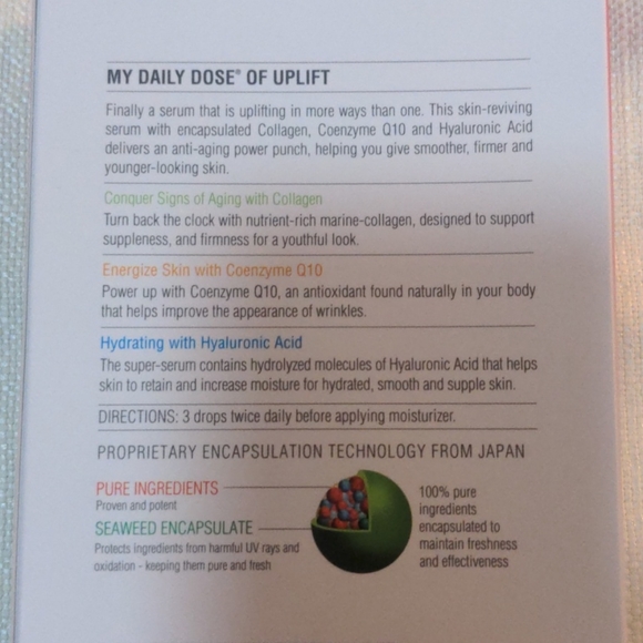 SkinInc - my daily dose of uplift Serum - 20ml - Picture 3 of 3